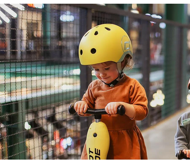 Scoot & Ride Kask Ochronny XXS-S dla dzieci 1-5 lat Lemon - 580274 - zdjęcie 5